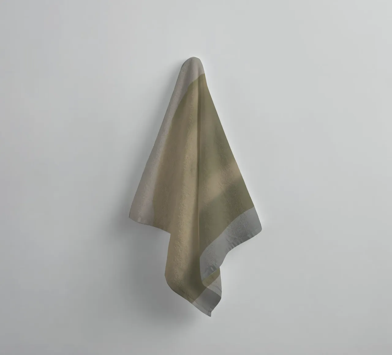 Scultura minimale in scala di grigi -Nuvola asciugamano da bagno da Little Dean