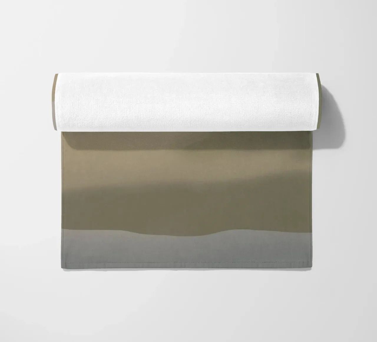 Scultura minimale in scala di grigi -Nuvola telo mare da Little Dean