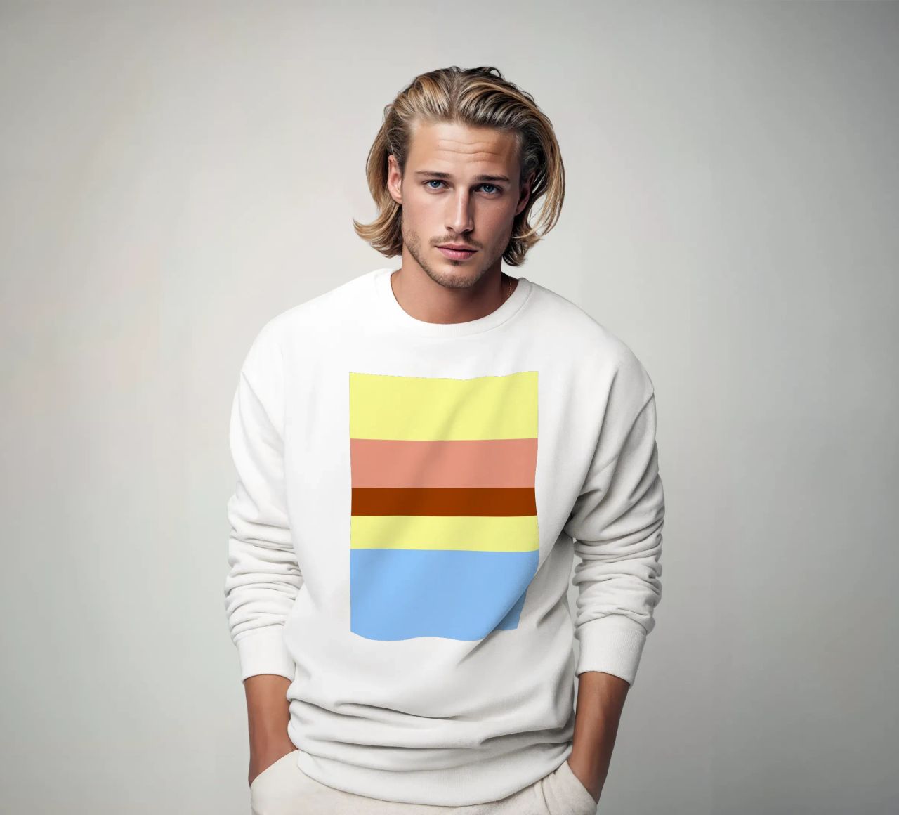 LISSABON. Colorblock. 4 felpa da FRICKE DESIGN