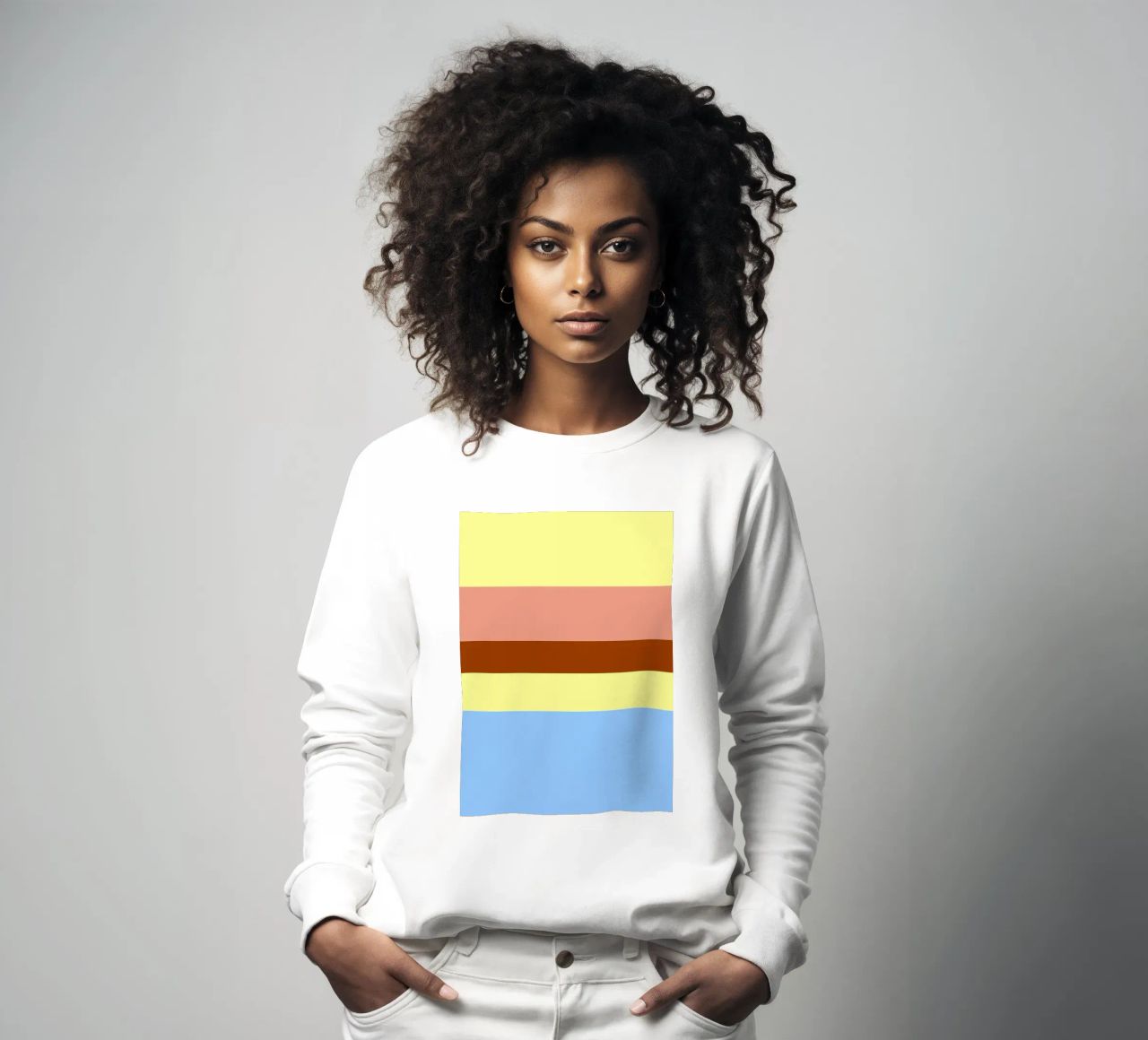 LISSABON. Colorblock. 4 felpa da FRICKE DESIGN