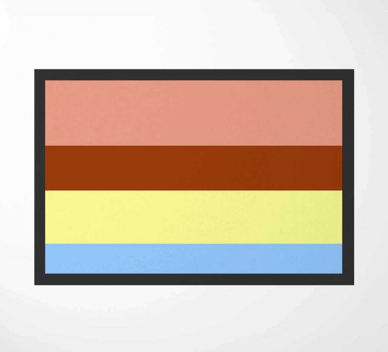 LISSABON. Colorblock. 4 zerbino da FRICKE DESIGN