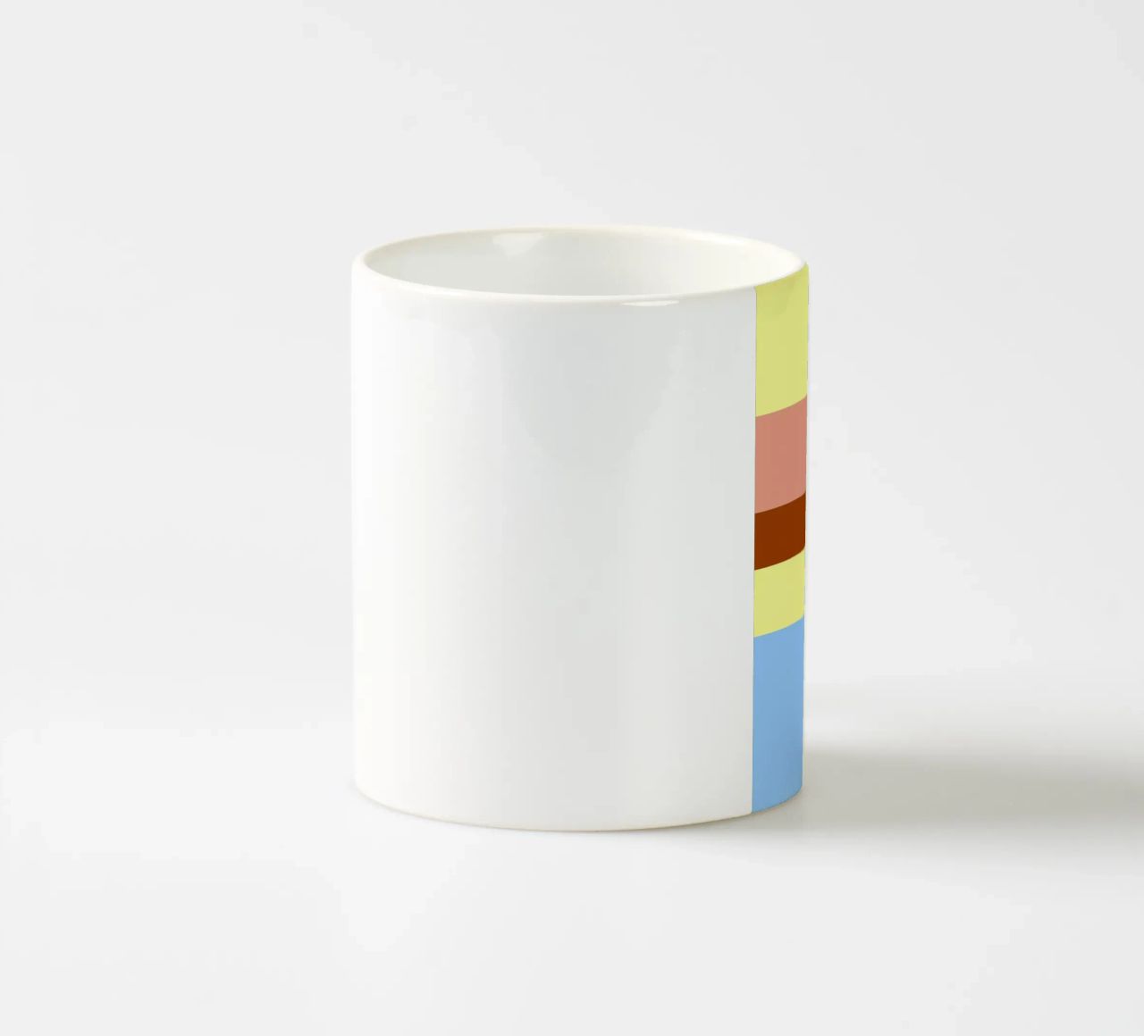 LISSABON. Colorblock. 4 tazza in ceramica da FRICKE DESIGN