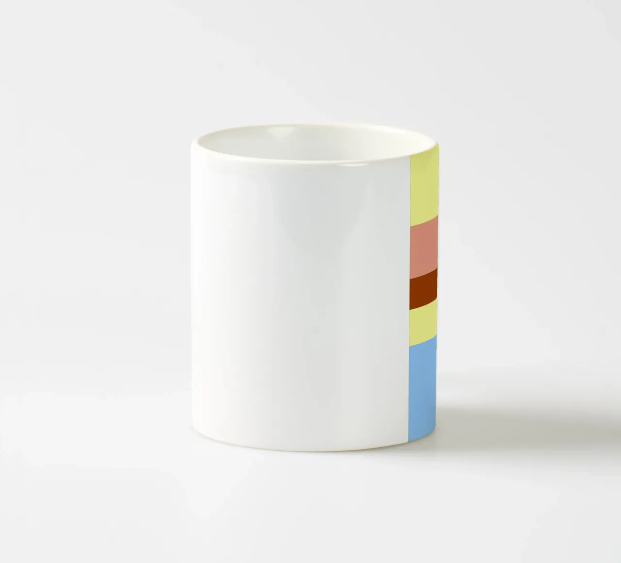 LISSABON. Colorblock. 4 ceramic mug by FRICKE DESIGN