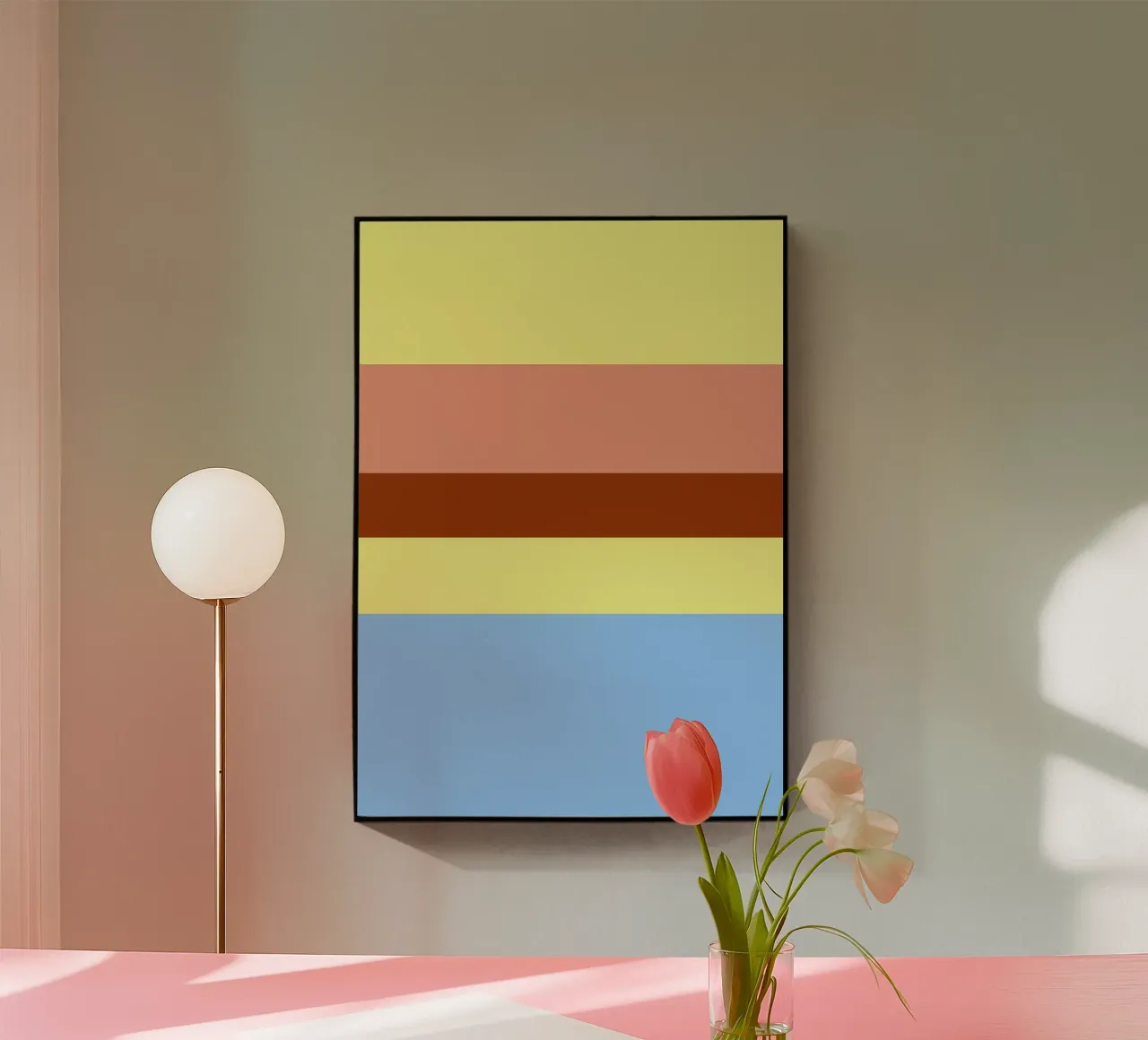 LISSABON. Colorblock. 4 plexiglass da FRICKE DESIGN