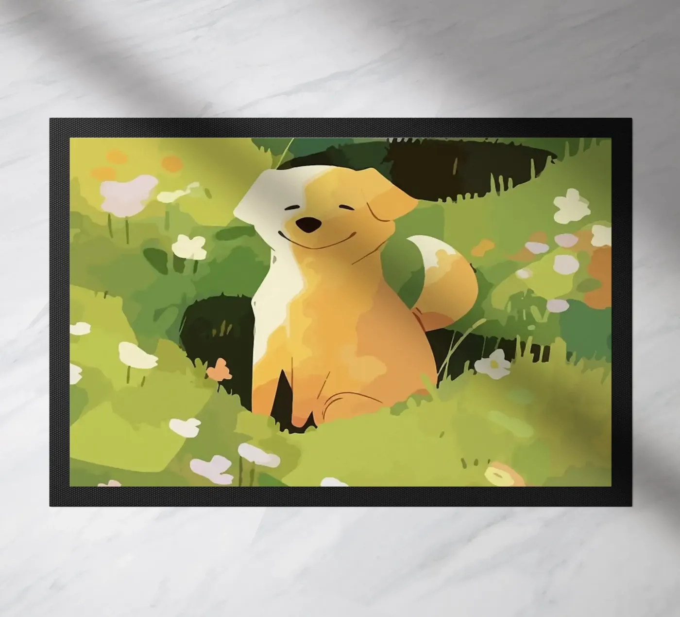 dog doormat by Kevin Walters