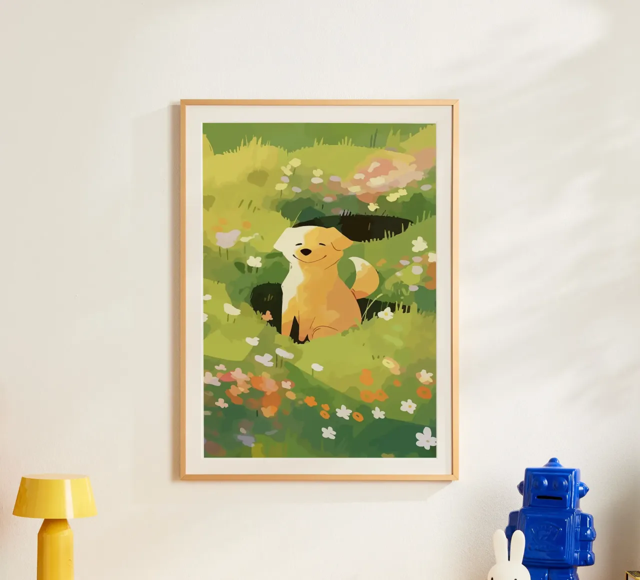 cane poster con telaio in alluminio da Kevin Walters