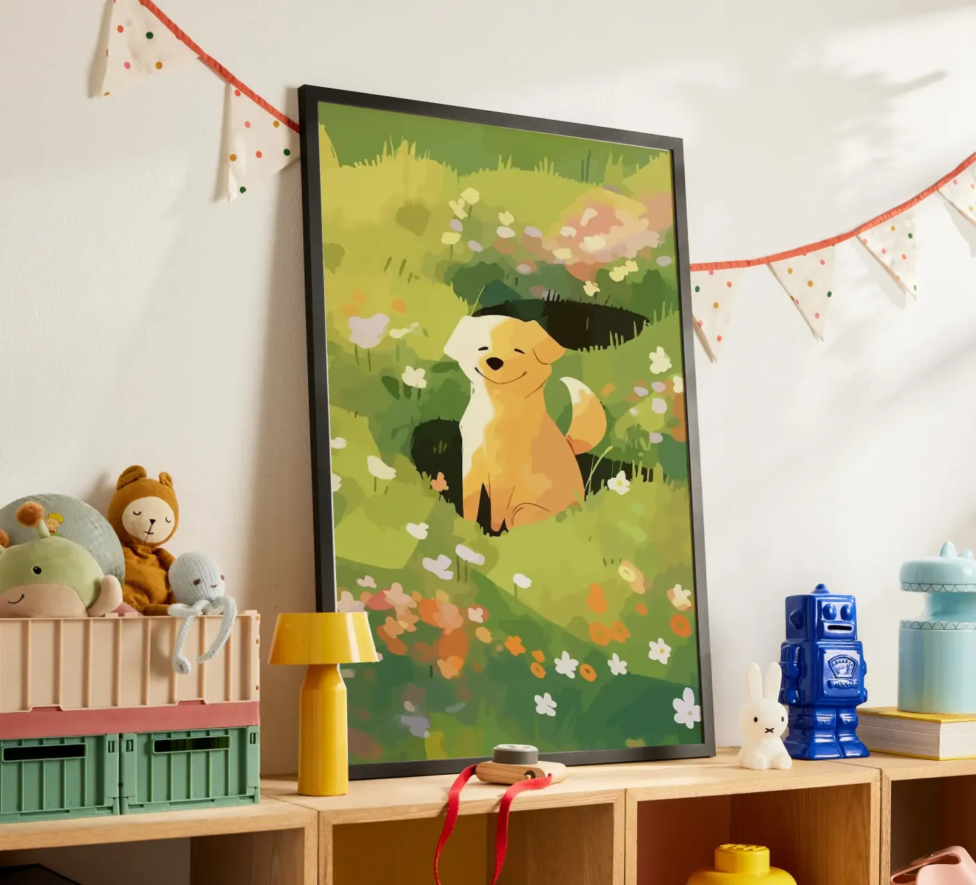 dog poster by Kevin Walters