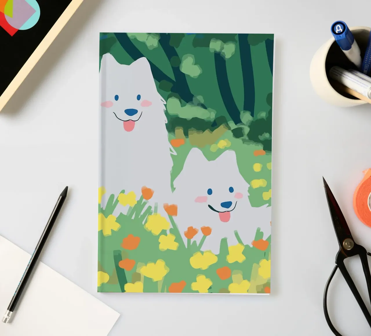 dogs notebook by Kevin Walters