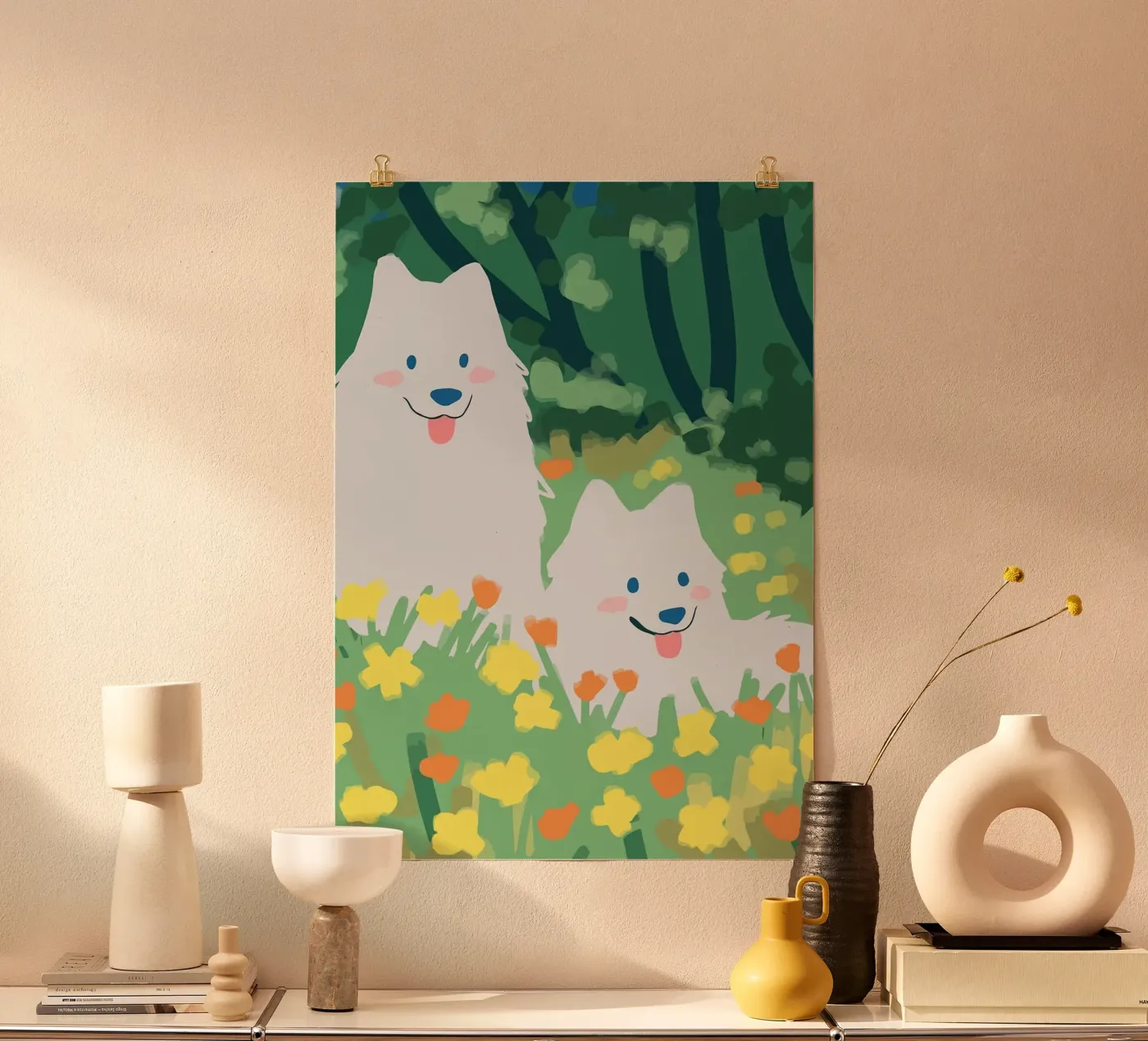 dogs Poster von Kevin Walters