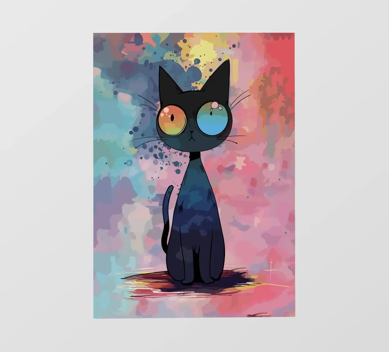gatto telo in pvc da Kevin Walters