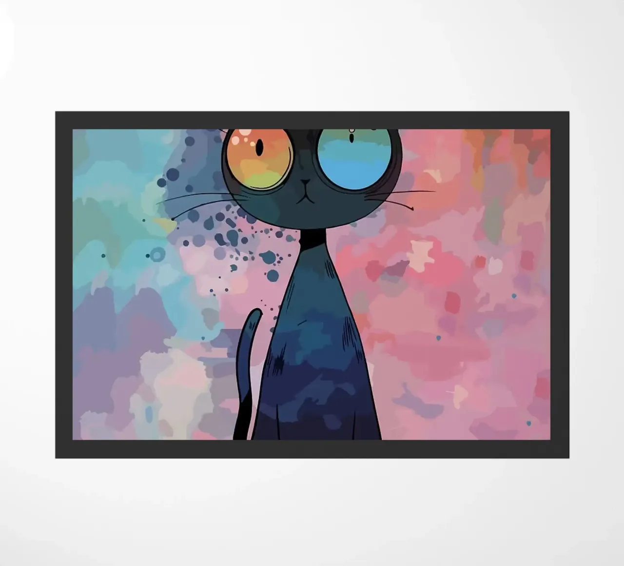 gatto zerbino da Kevin Walters