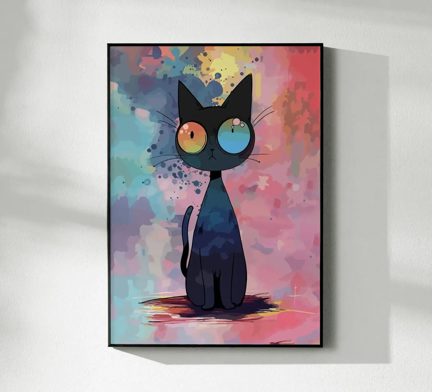 kat acryl van Kevin Walters