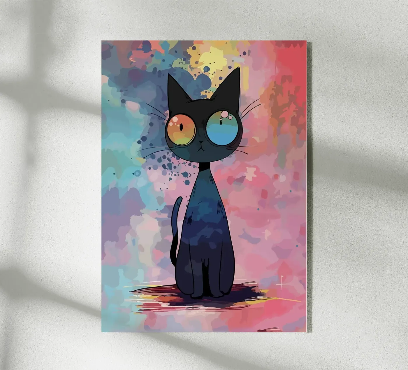 kat acryl van Kevin Walters