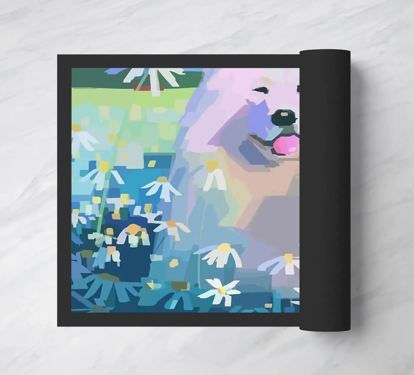 dog doormat by Kevin Walters