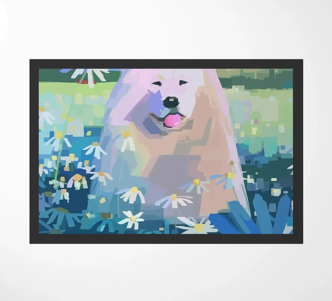 dog doormat by Kevin Walters