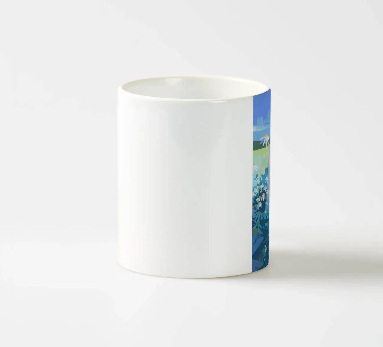 cane tazza in ceramica da Kevin Walters
