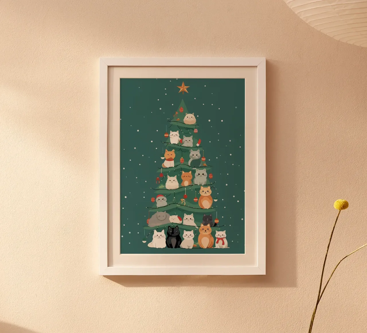 katten poster van Kevin Walters