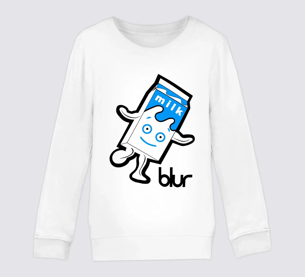 Latte Blur felpa bambino da FKochStudio