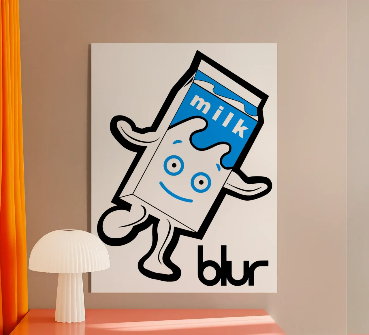 Latte Blur plexiglass da FKochStudio