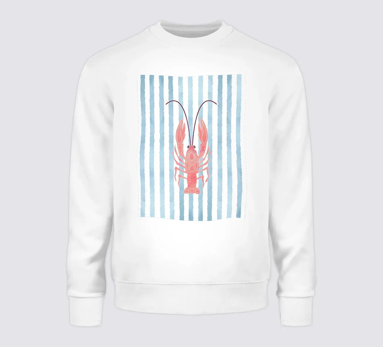 Nautischer Chic mit Hummer-Twist Sweatshirt von cafelab
