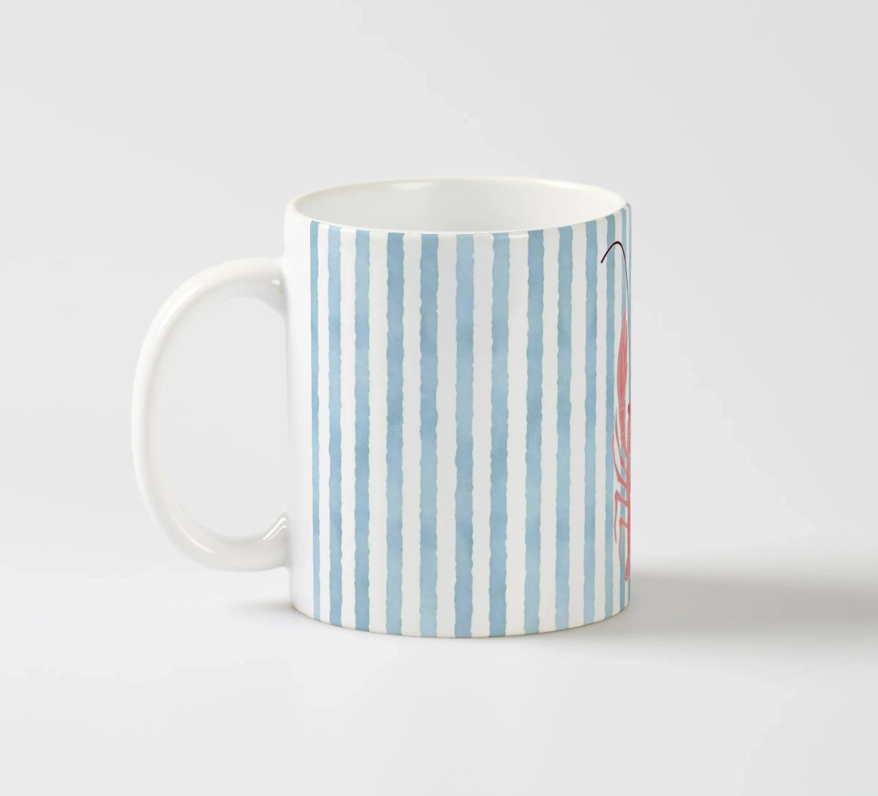 Chic nautico con un tocco di aragosta tazza in ceramica da cafelab