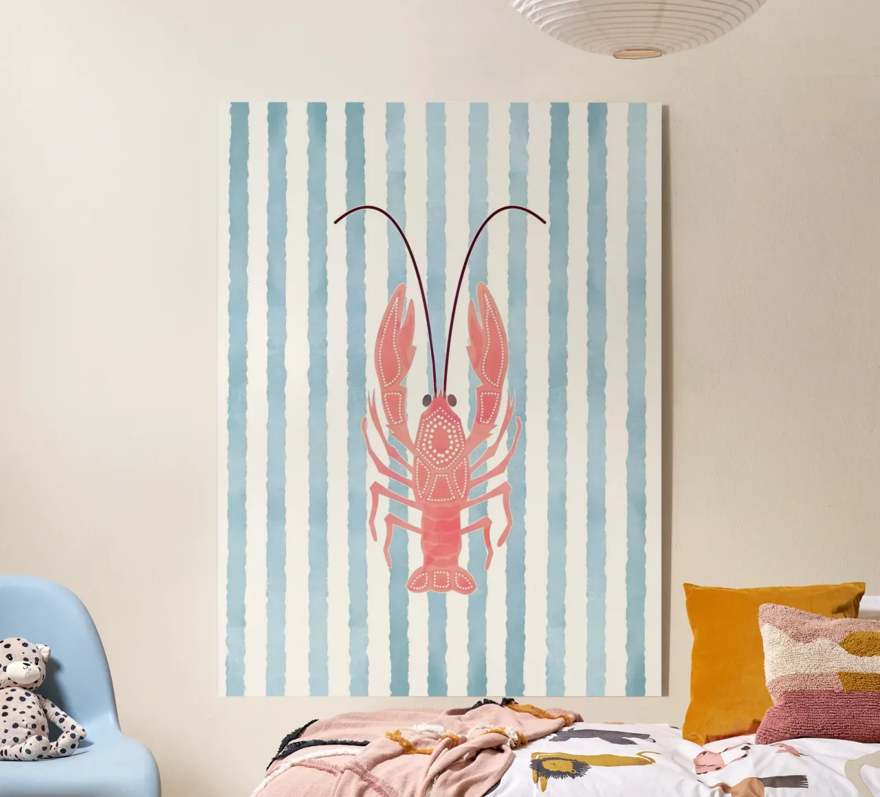 Nautischer Chic mit Hummer-Twist Acryl-Glas von cafelab