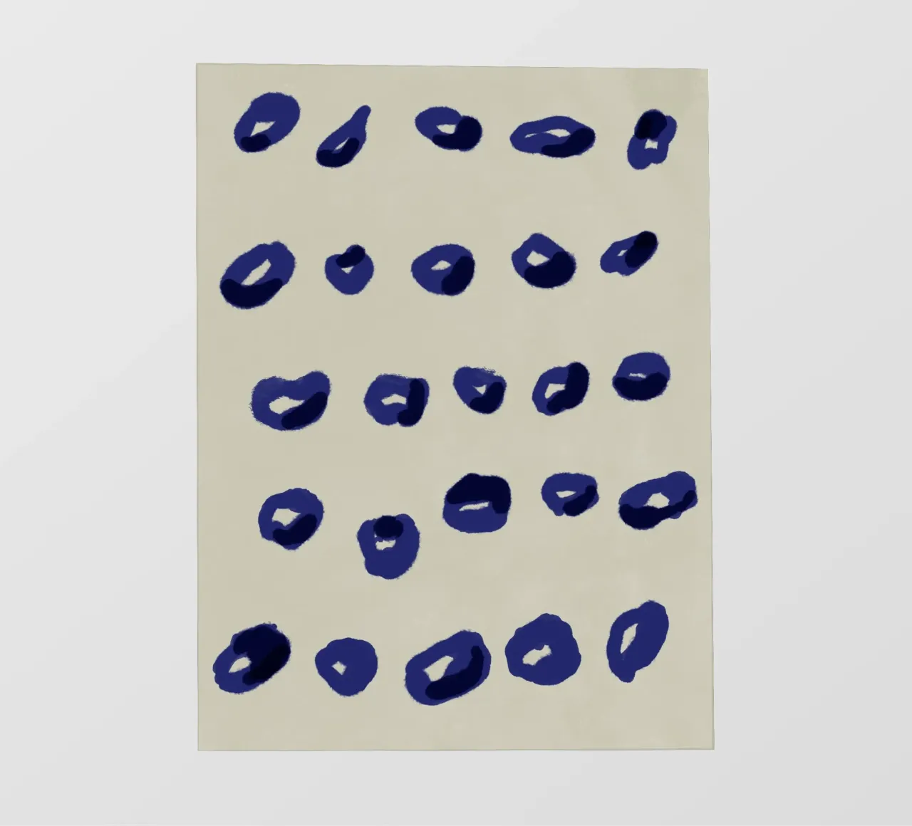 Little circles minimalist pvc cover by Little Dean