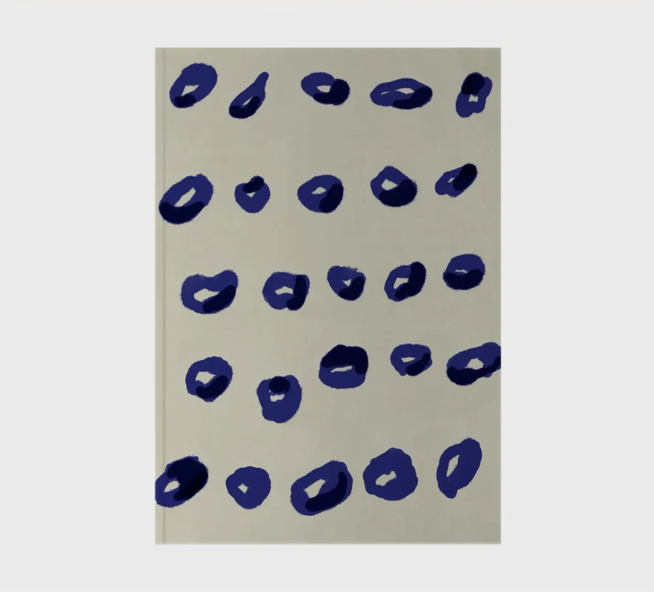 Little circles minimalist notebook by Little Dean