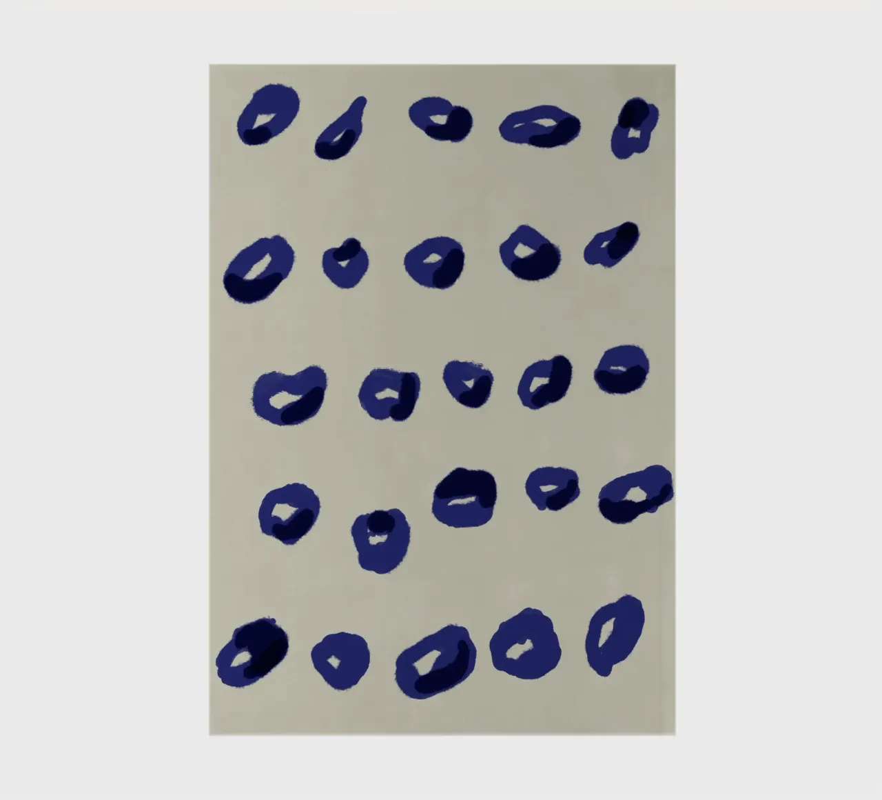 Little circles minimalist notebook by Little Dean