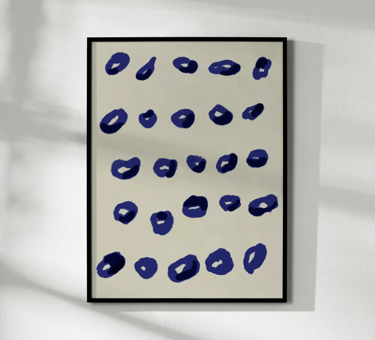 Kleine cirkels minimalistisch poster van Little Dean
