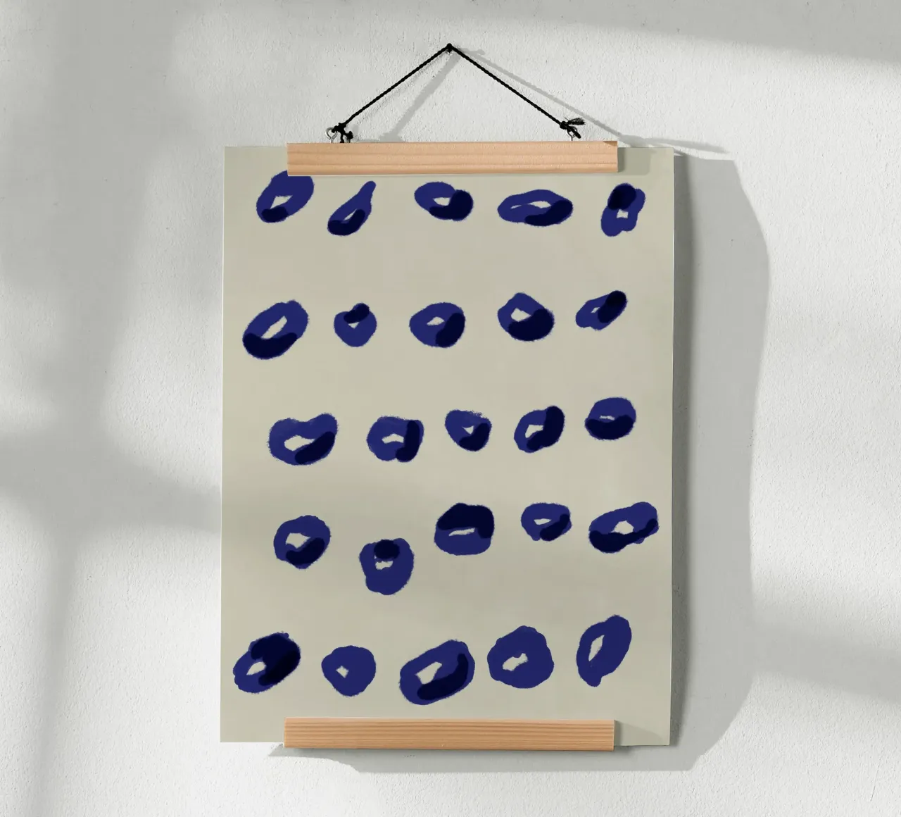 Kleine cirkels minimalistisch poster van Little Dean