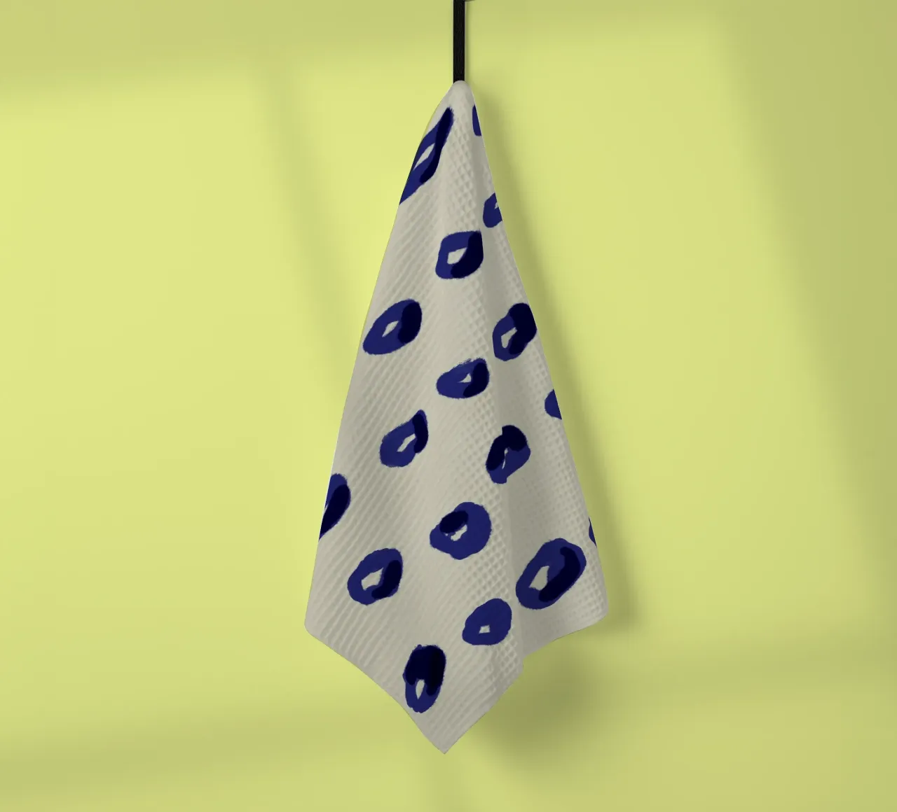 Kleine Kreise minimalistisch Geschirrtuch von Little Dean