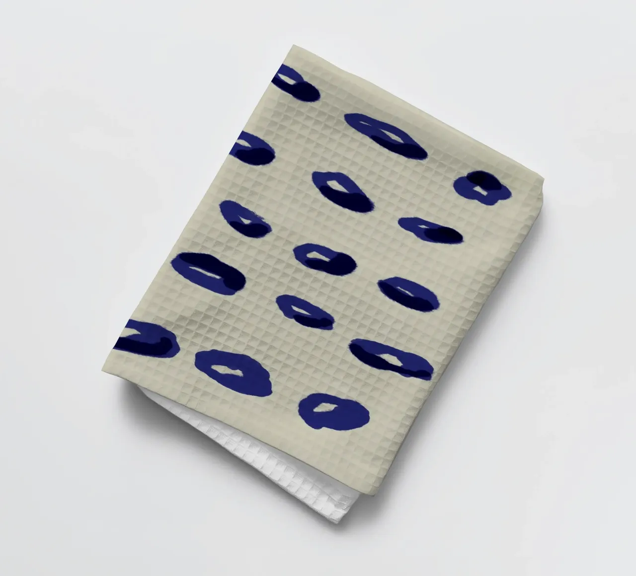 Kleine Kreise minimalistisch Geschirrtuch von Little Dean