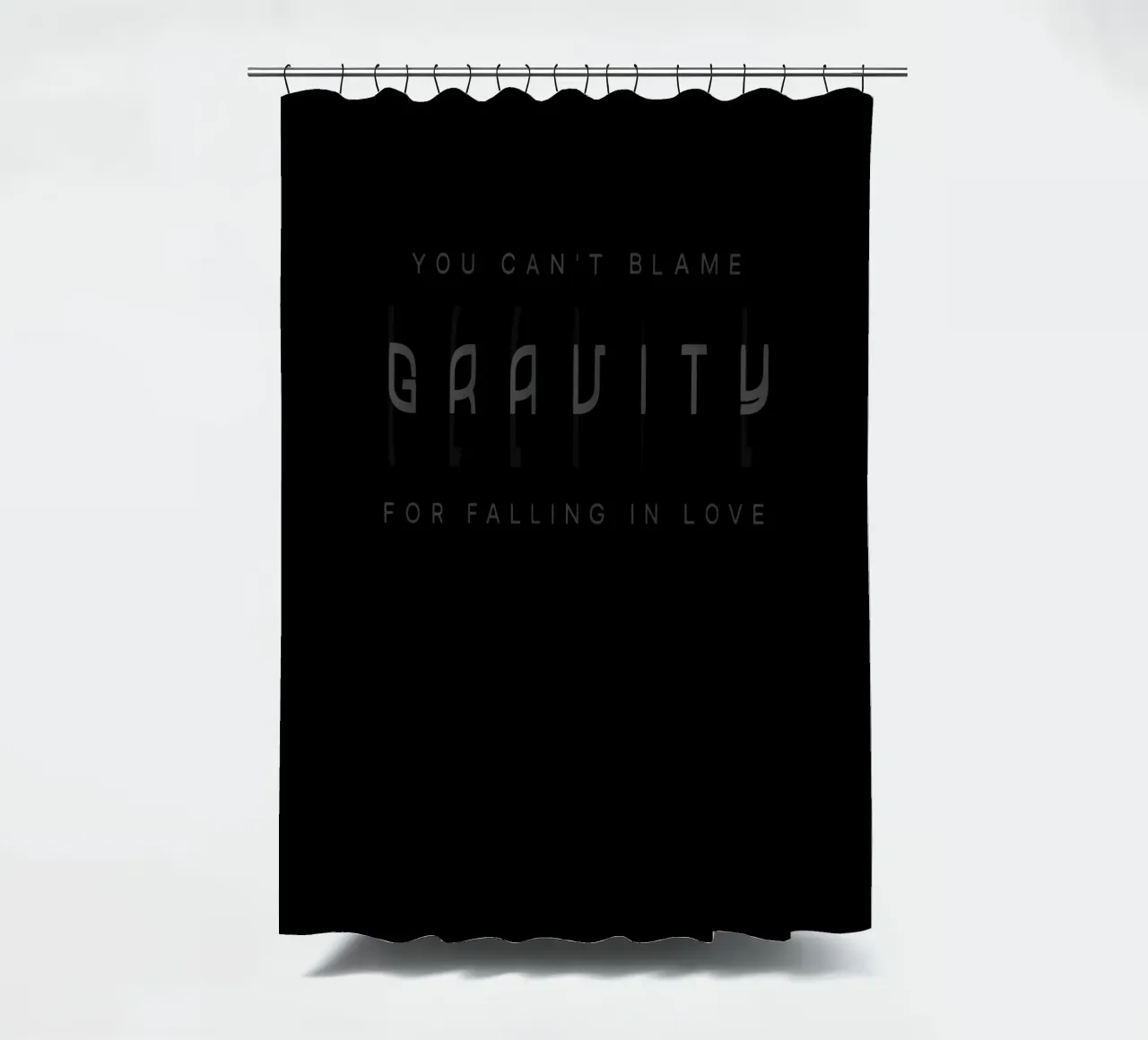 Gravity Duschvorhang von Gunawan Rb