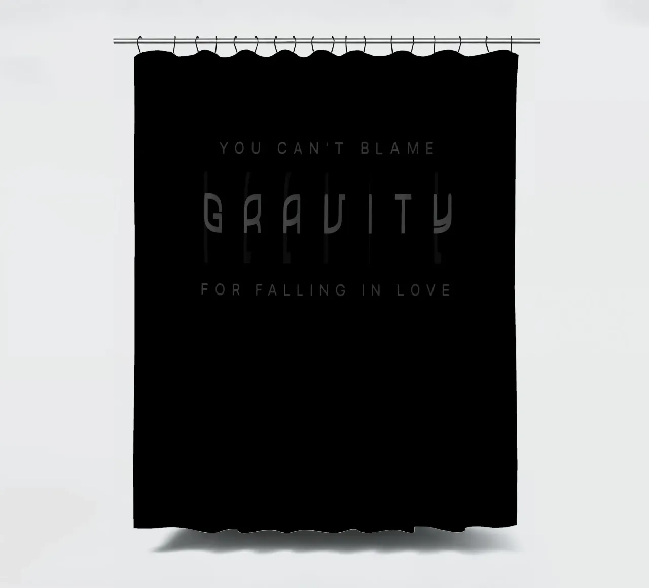 Gravity Duschvorhang von Gunawan Rb