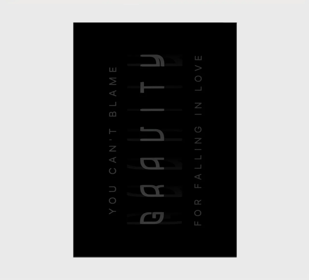 Gravity notebook by Gunawan Rb