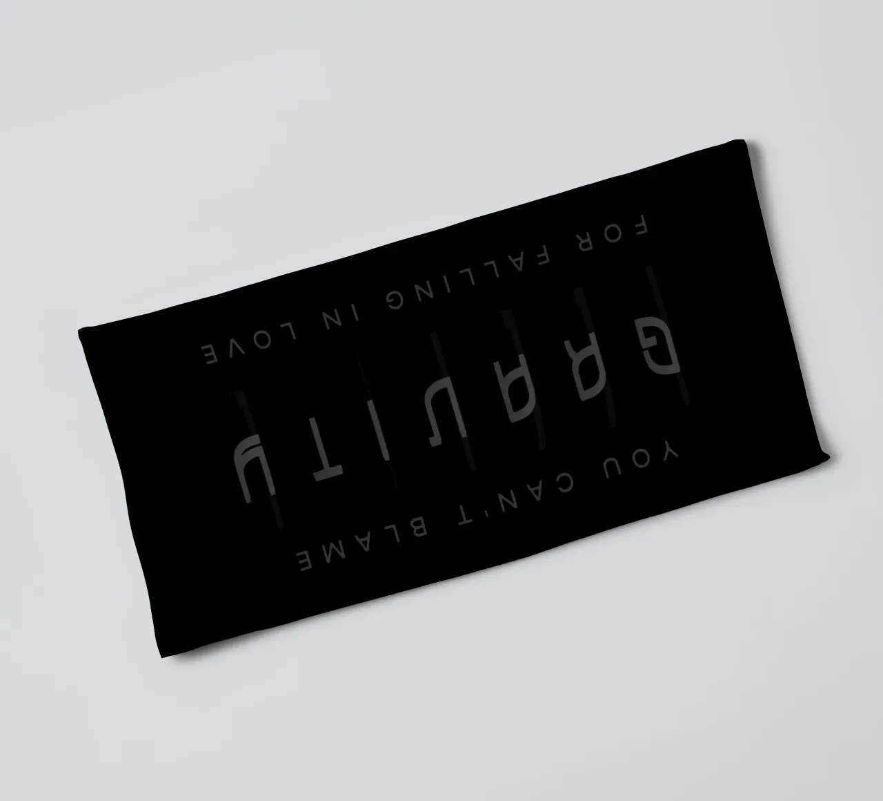 Zwaartekracht badhanddoek van Gunawan Rb