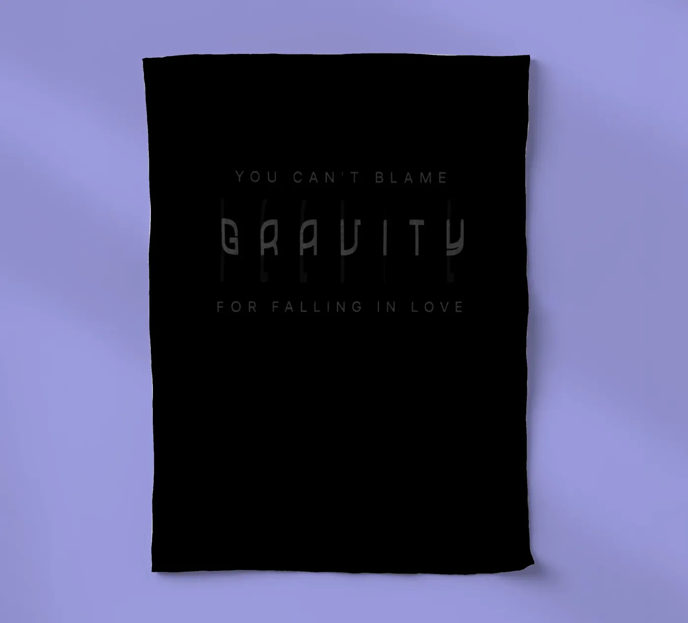 Zwaartekracht theedoek van Gunawan Rb