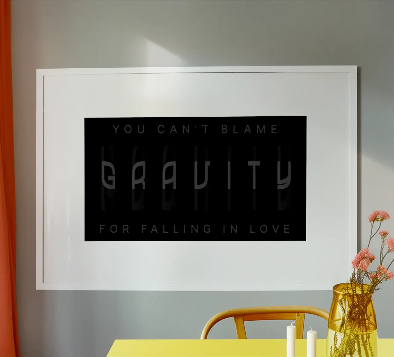 Gravità poster da Gunawan Rb