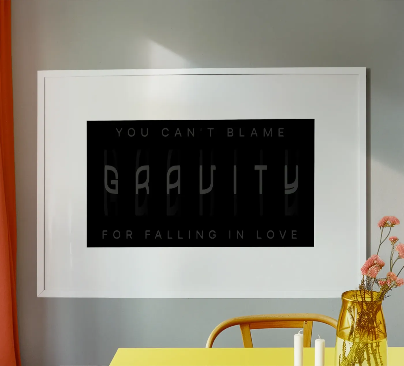 Gravity poster de Gunawan Rb