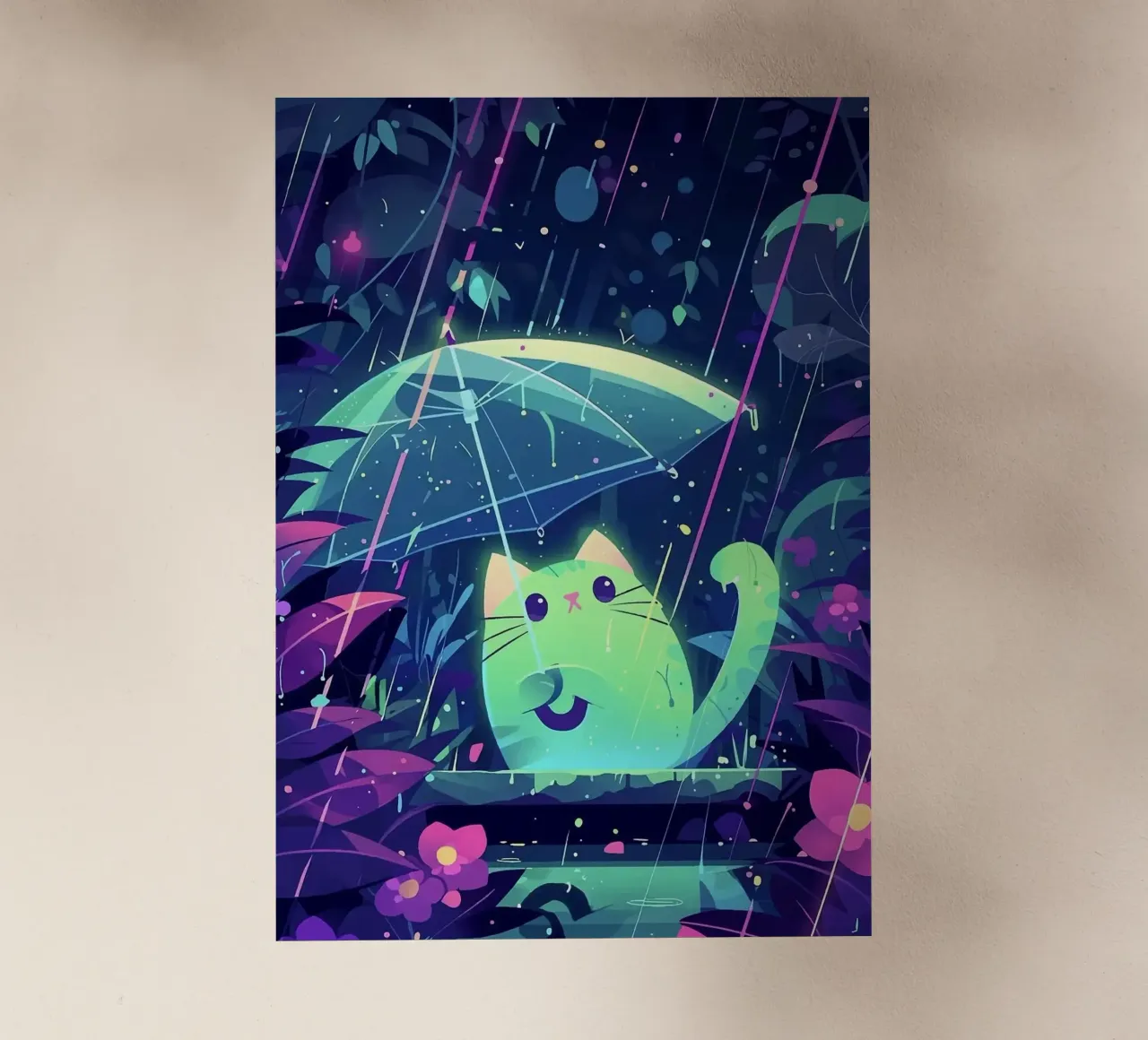 cat pellicola backlit da Kevin Walters