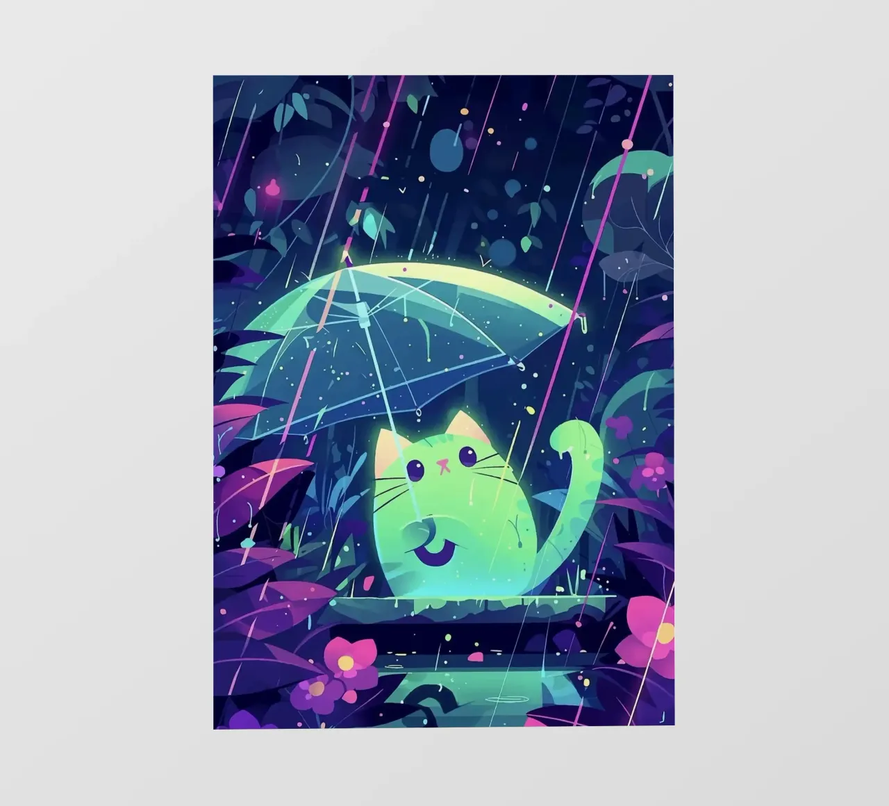 cat pellicola backlit da Kevin Walters