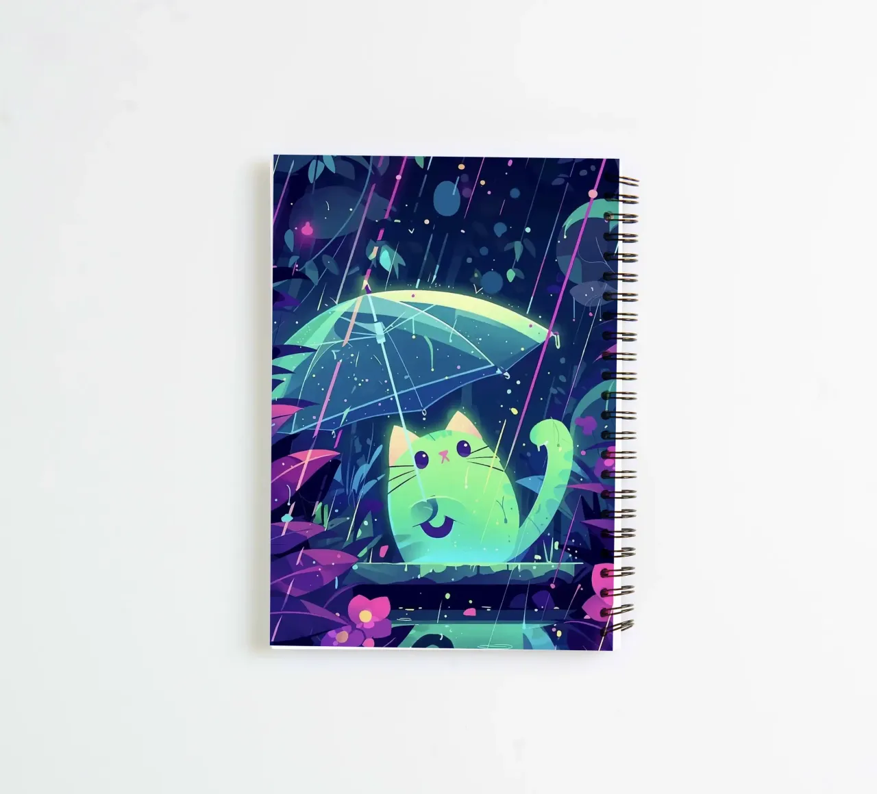 cat spiral notebook by Kevin Walters