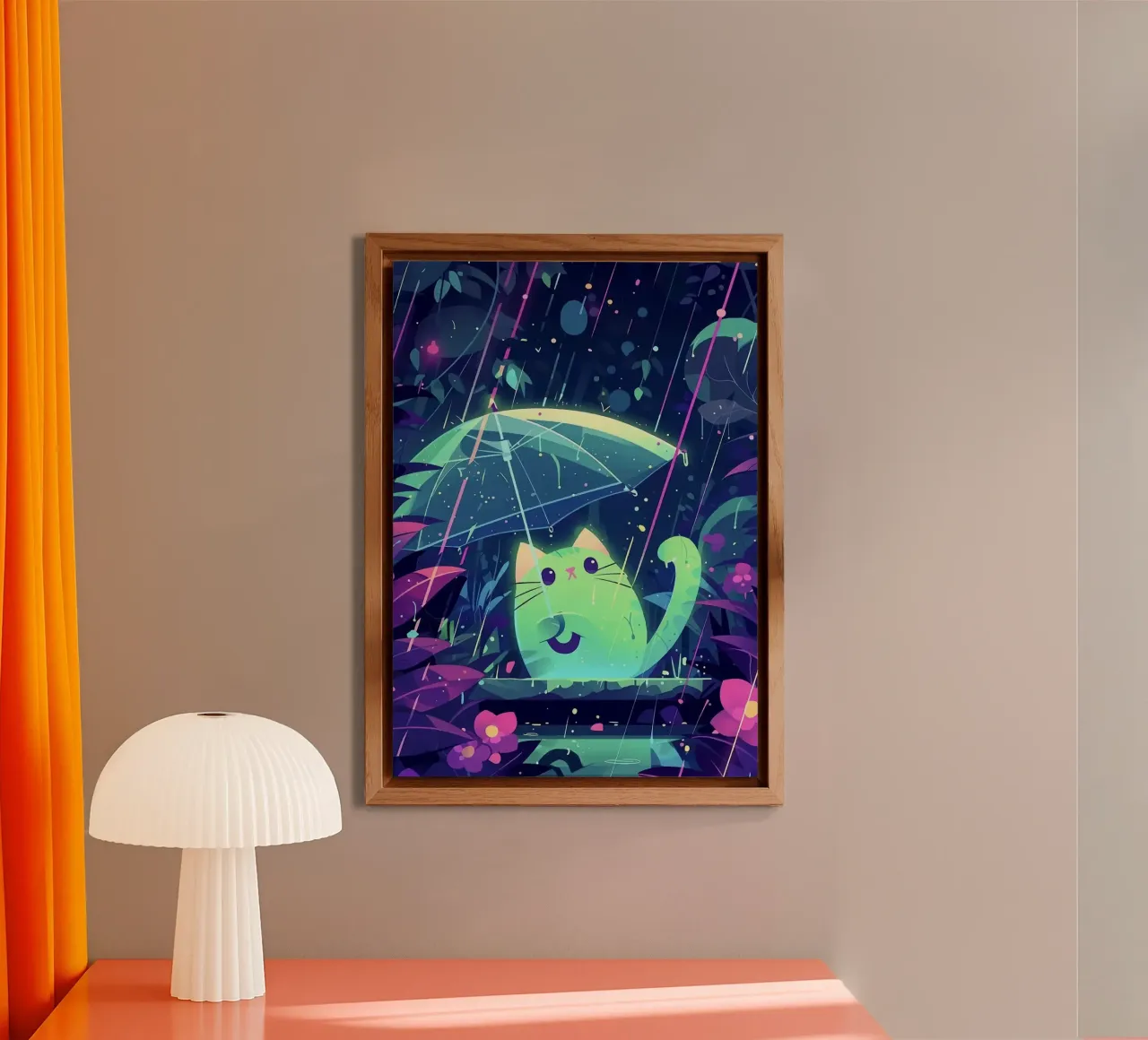 cat forex plate by Kevin Walters