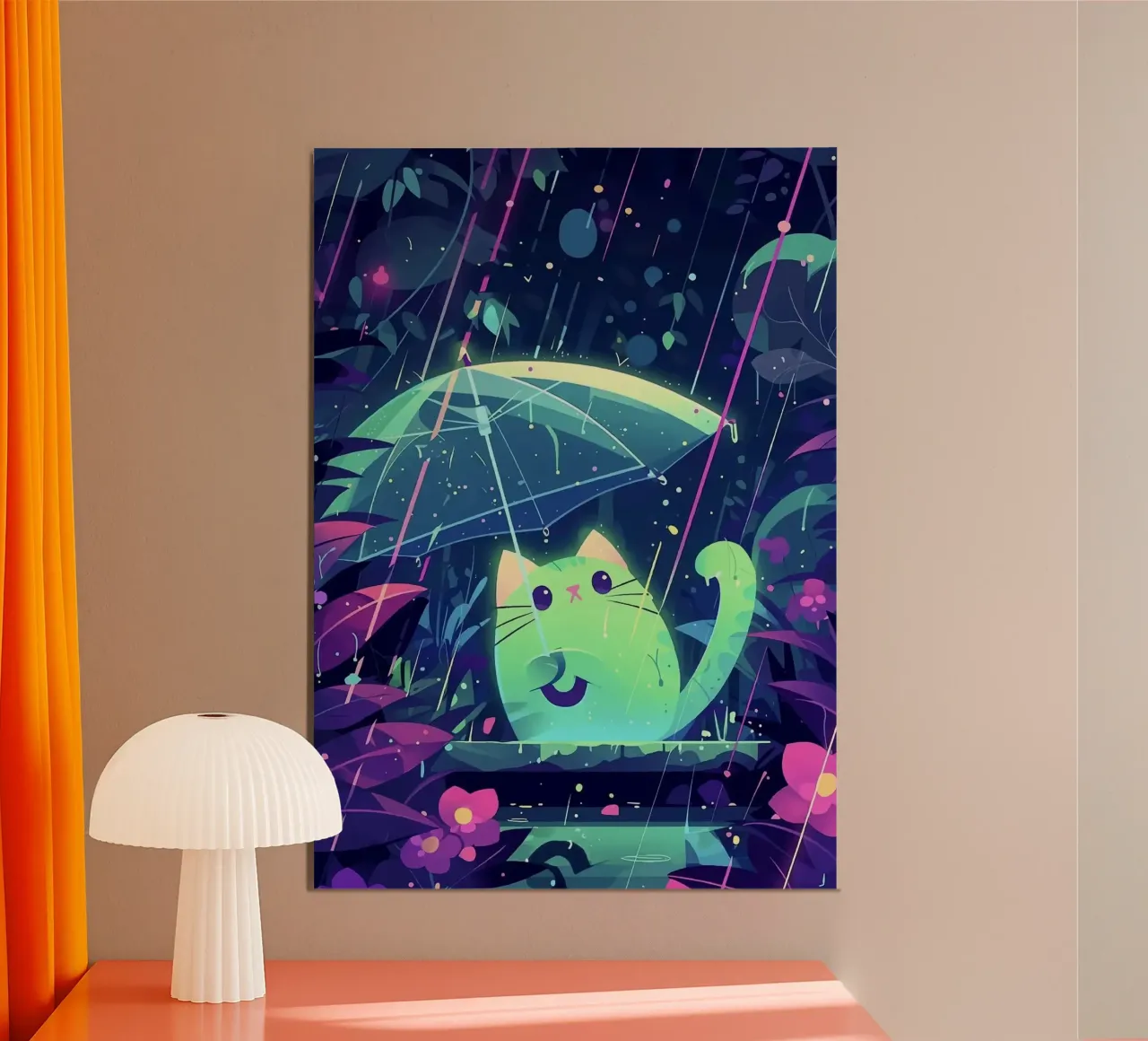 gatto alluminio dibond da Kevin Walters