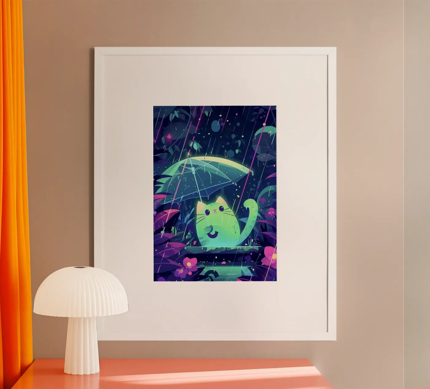 cat poster by Kevin Walters