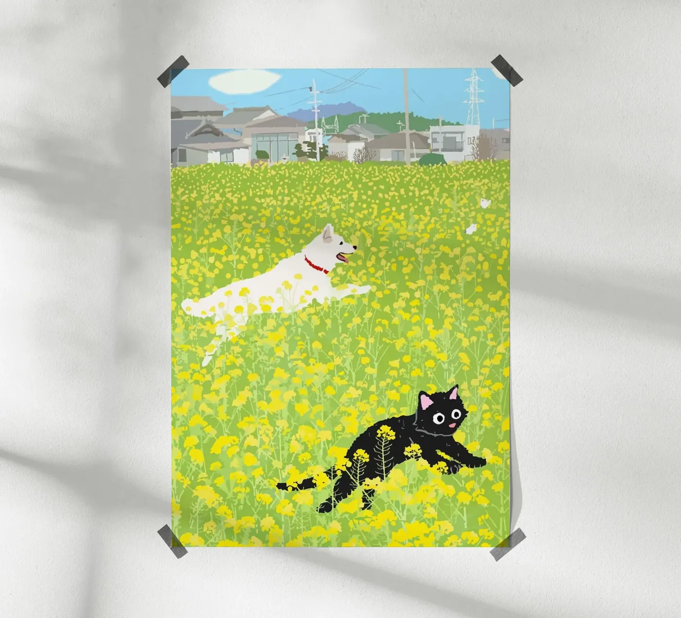 chiens poster de Kevin Walters