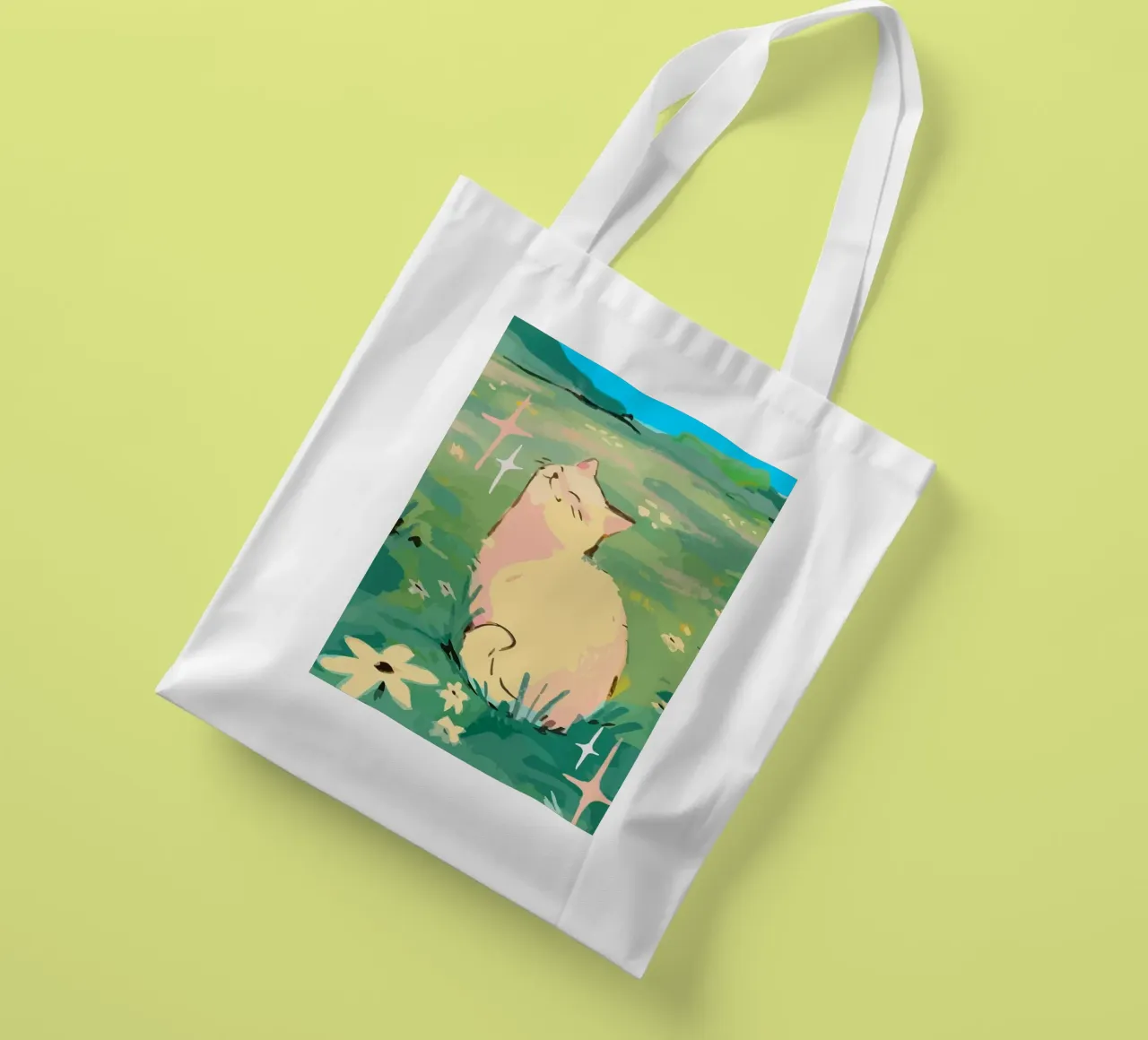 cat tote bag by Kevin Walters