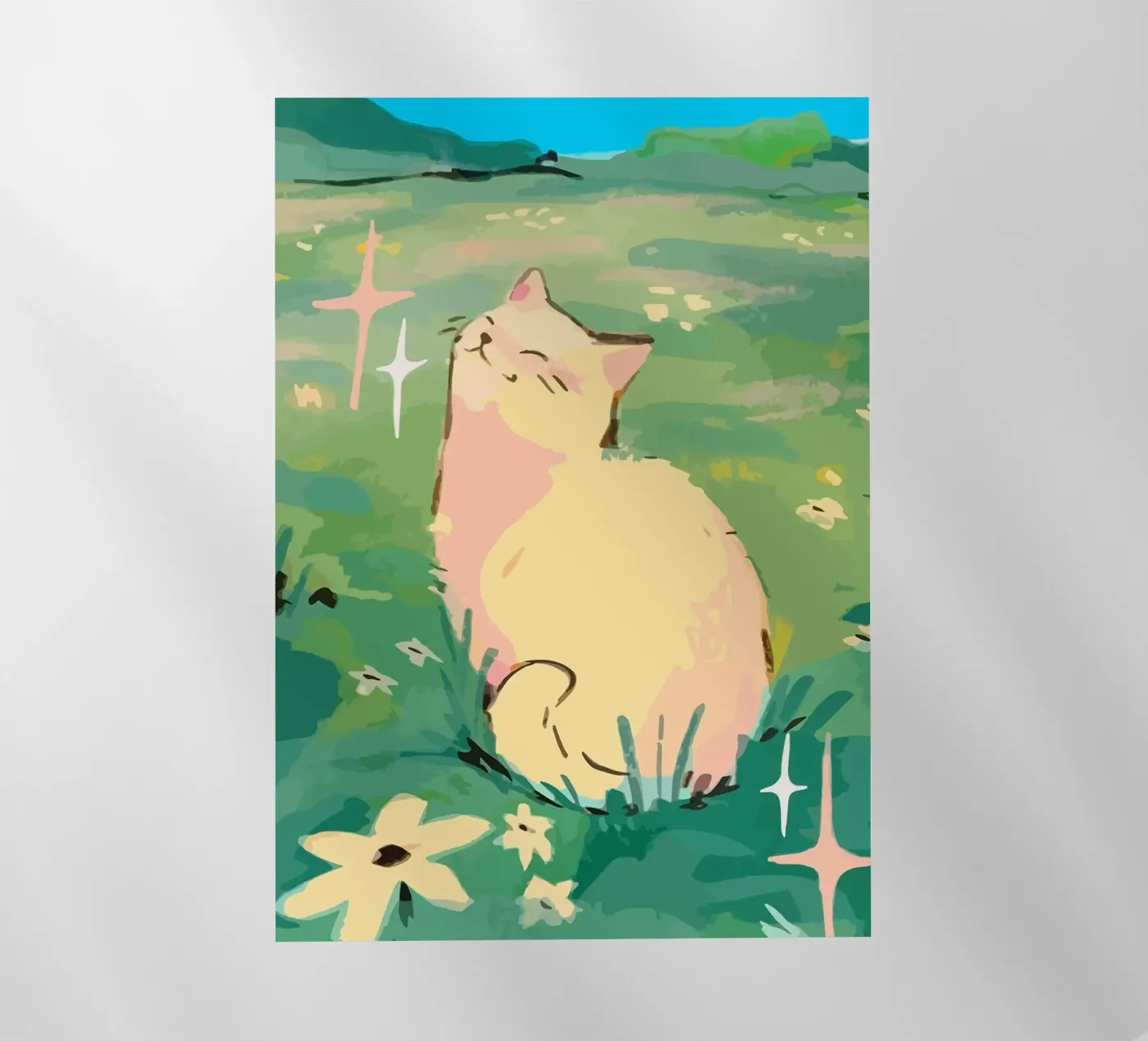 gatto pellicola backlit da Kevin Walters