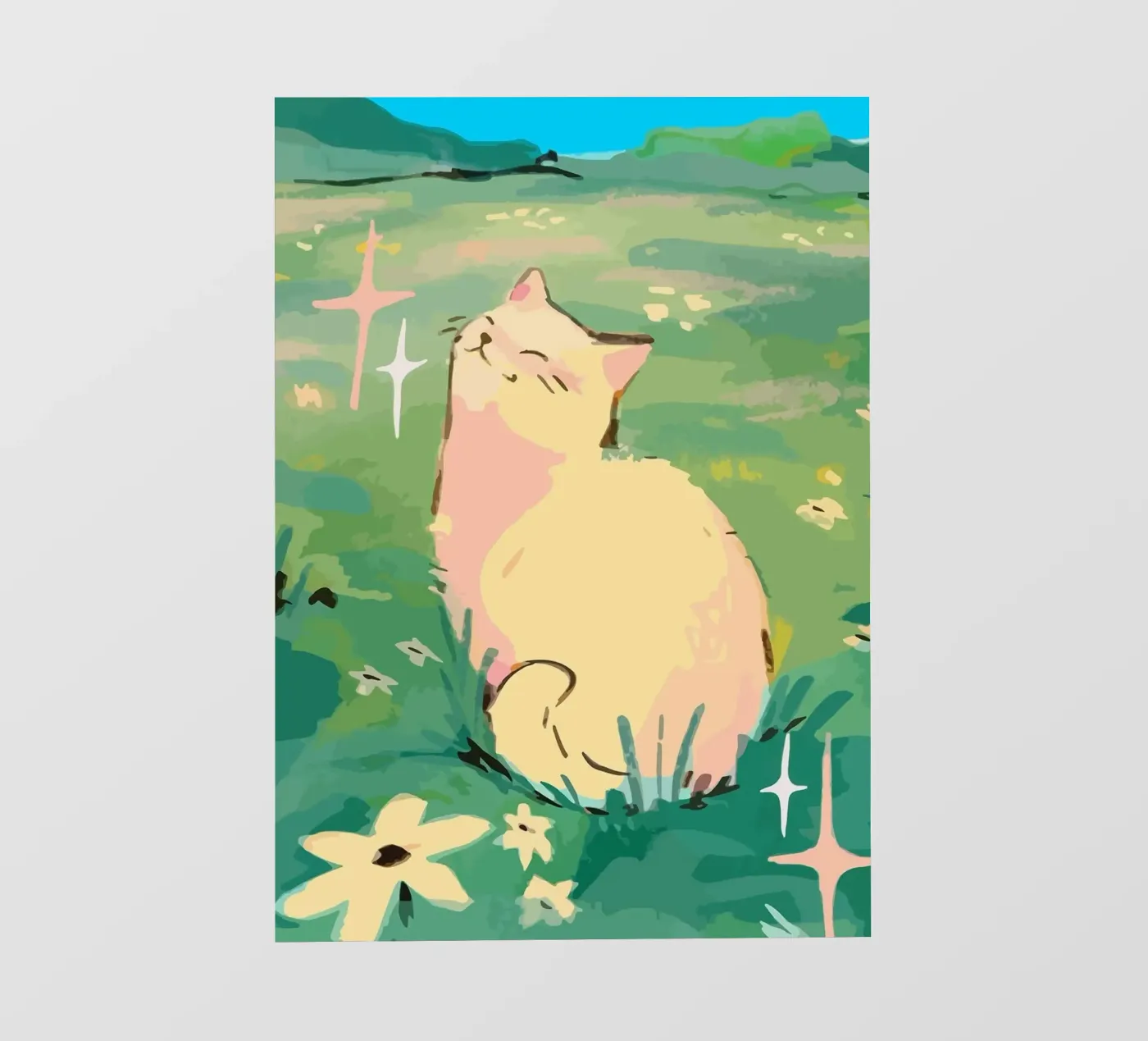 gatto pellicola backlit da Kevin Walters